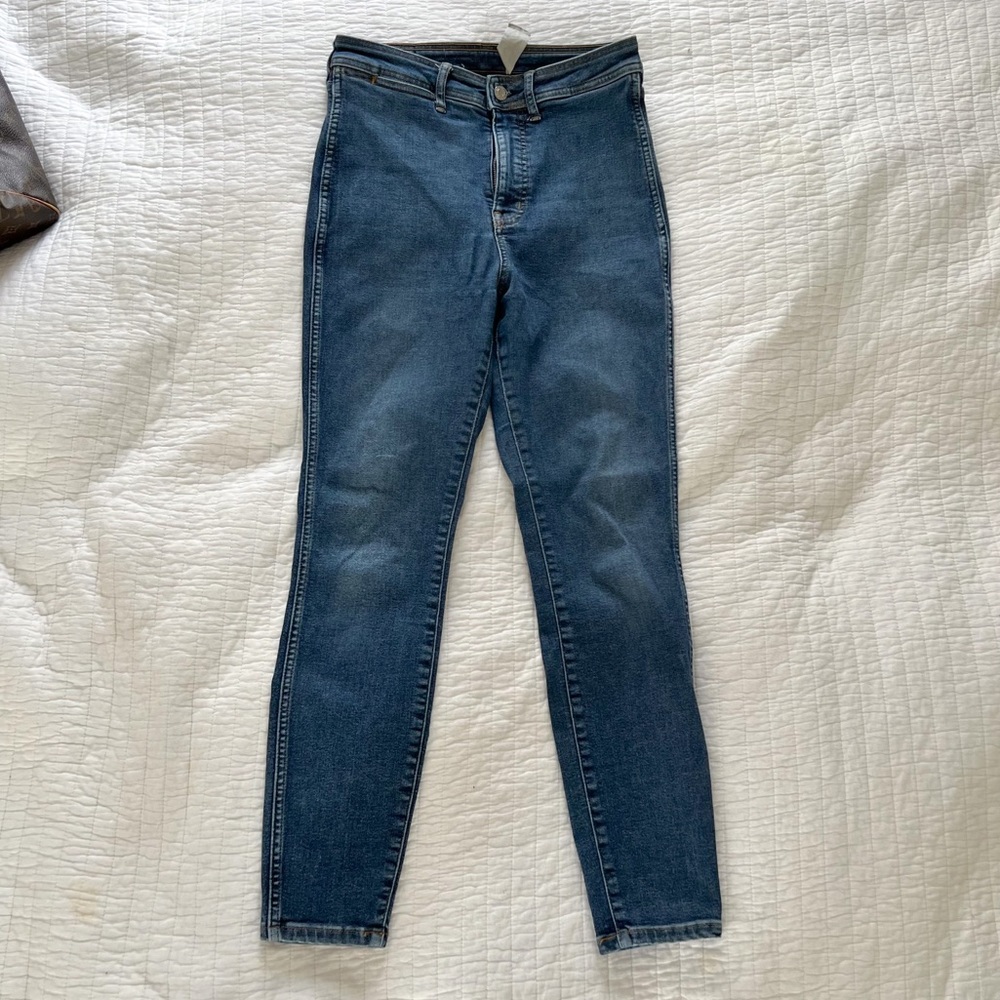 everlane jeans - the way-high skinny